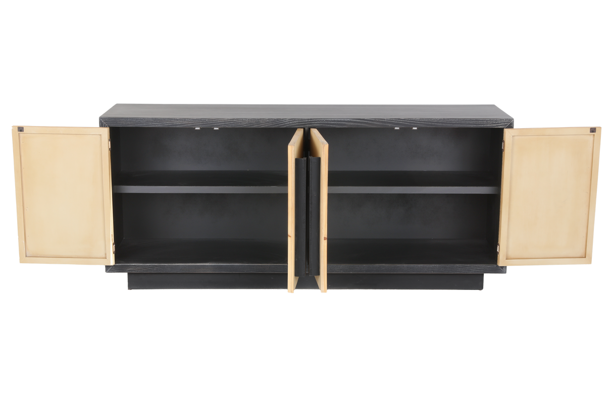 70" TV Console by Mollai Collections | Bel Furniture