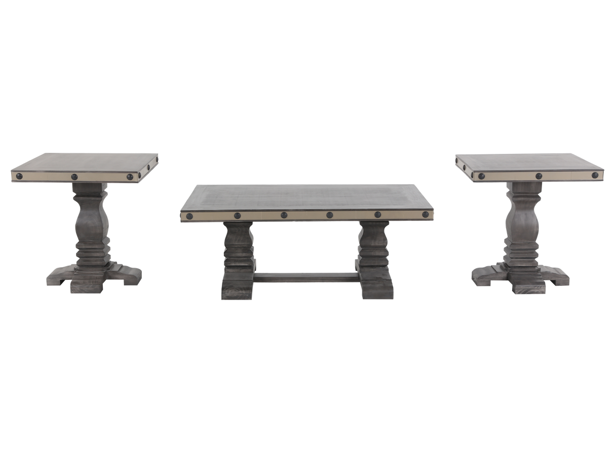 3 Piece Coffee Table set by Mollai Collections | Bel Furniture
