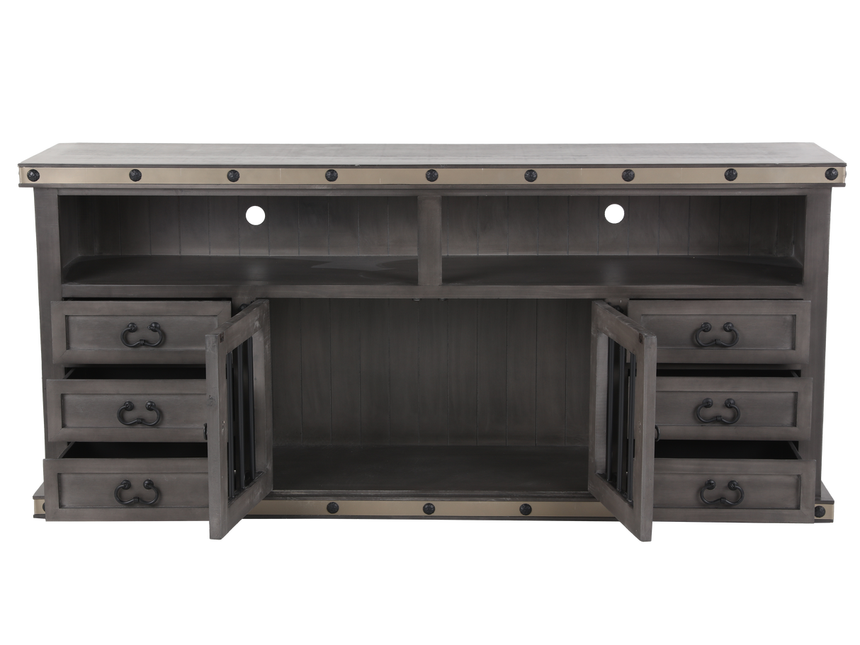 80" TV Stand by Mollai Collections | Bel Furniture