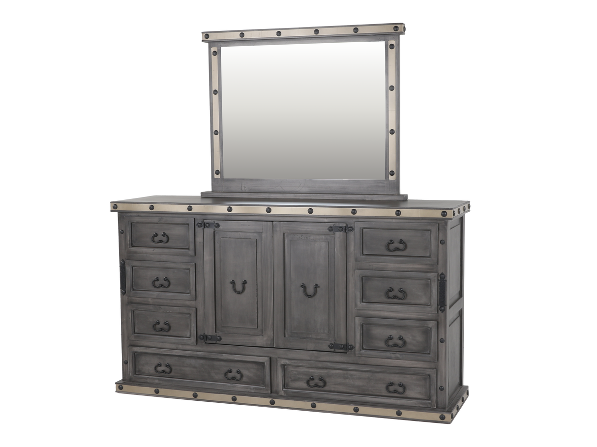 HACIENDA 6 Piece Bedroom set - Grey by Mollai Collections | Bel Furniture