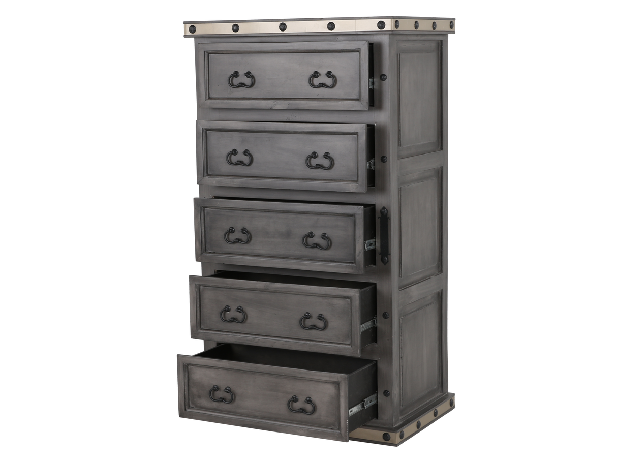 HACIENDA Chest - Grey by Mollai Collections | Bel Furniture