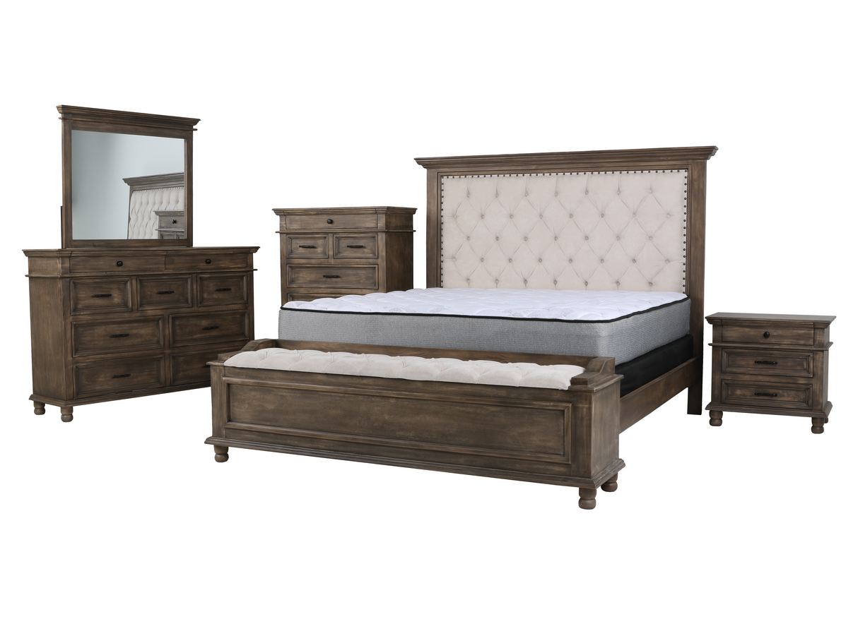 6 Piece Bedroom Set by Mollai Collections | Bel Furniture