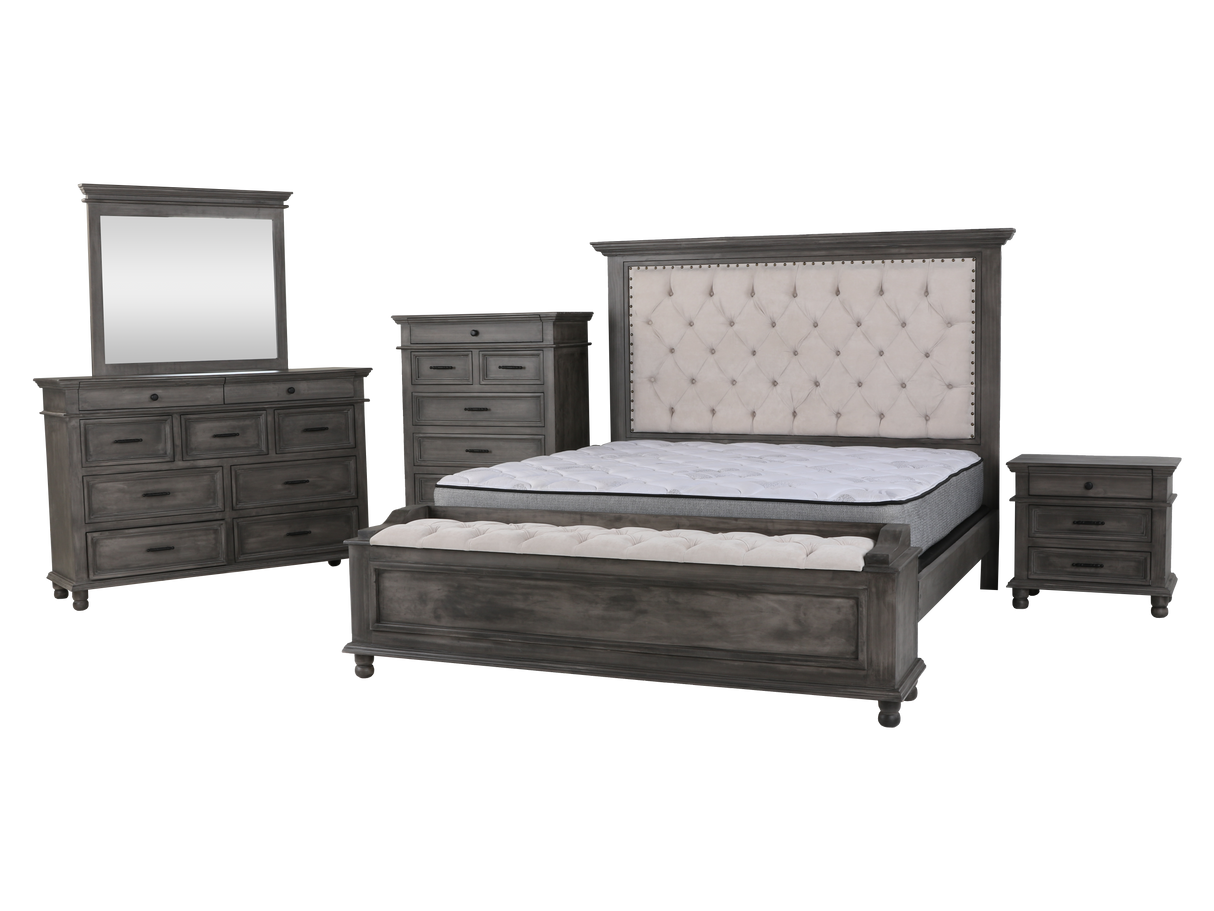 6 Piece Bedroom Set by Mollai Collections | Bel Furniture