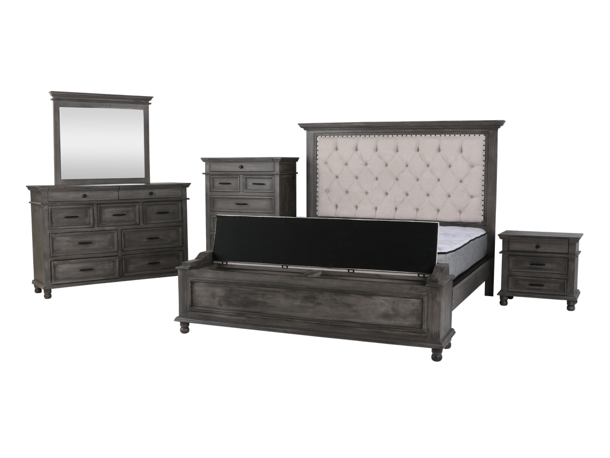 6 Piece Bedroom Set by Mollai Collections | Bel Furniture