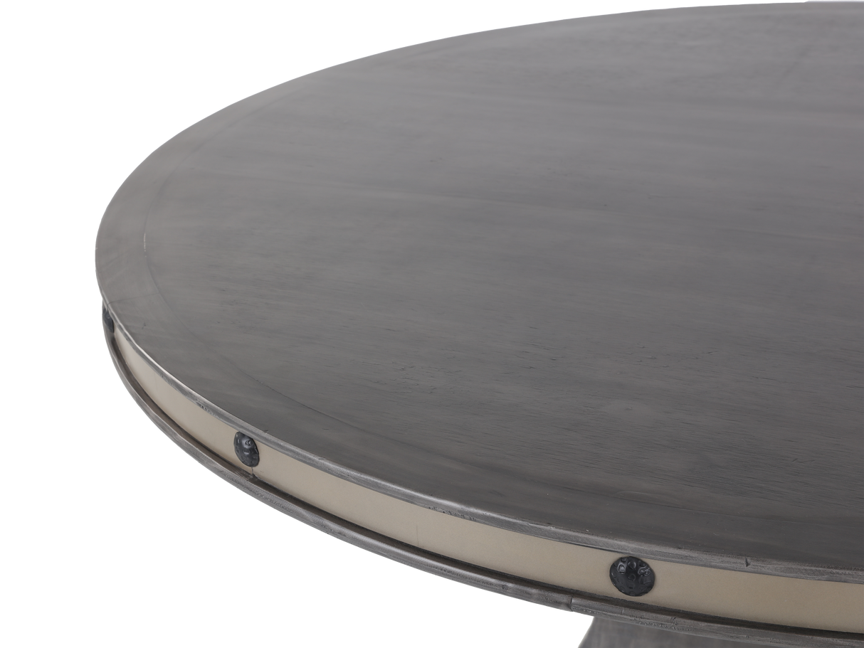 7 Piece Round Dining Table set by Mollai Collections | Bel Furniture