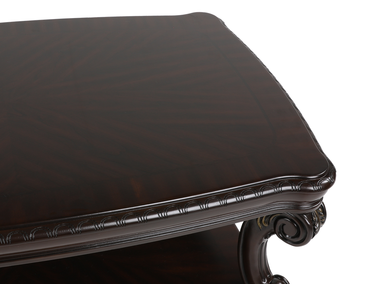 Grand-Cherry 3 Piece Coffee Table Set by Mollai Collections | Bel Furniture