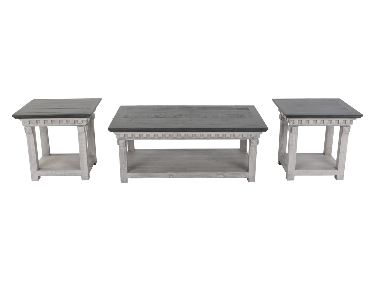ALAMO 3 PIECE COFFEE TABLE SET by Mollai Collections | Bel Furniture