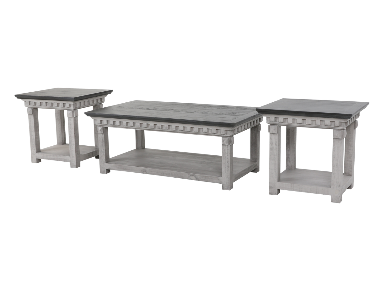 ALAMO 3 PIECE COFFEE TABLE SET by Mollai Collections | Bel Furniture