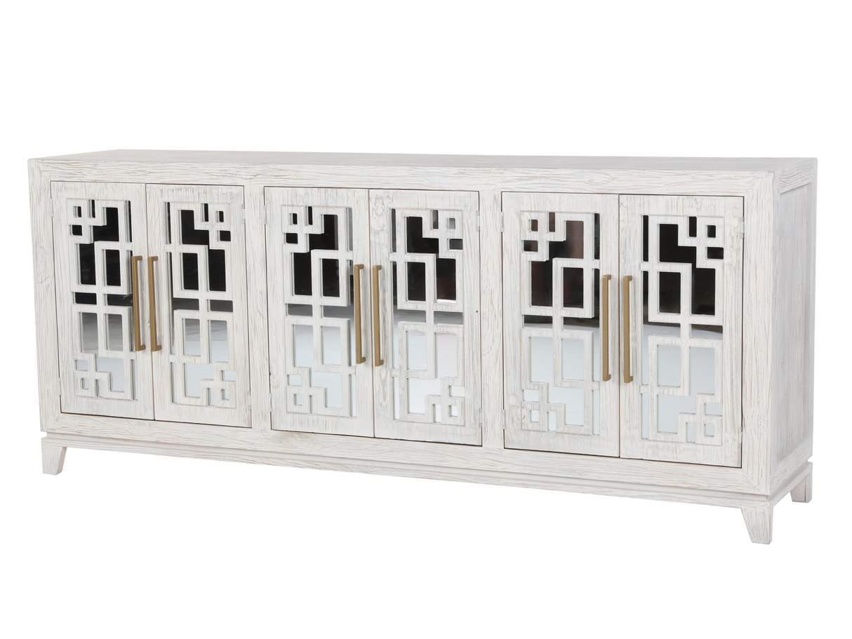 85" TV Console by Mollai Collections | Bel Furniture