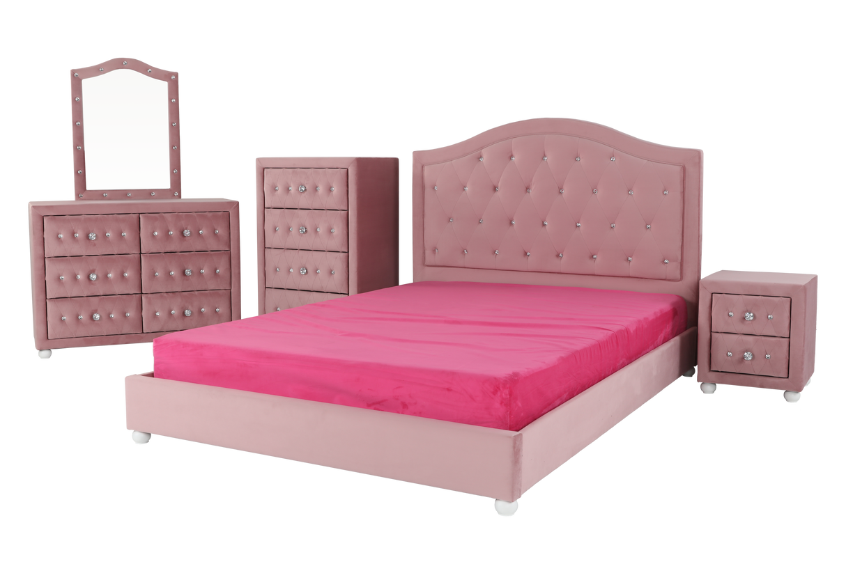 6 Piece Bedroom Set by Mollai Collections | Bel Furniture