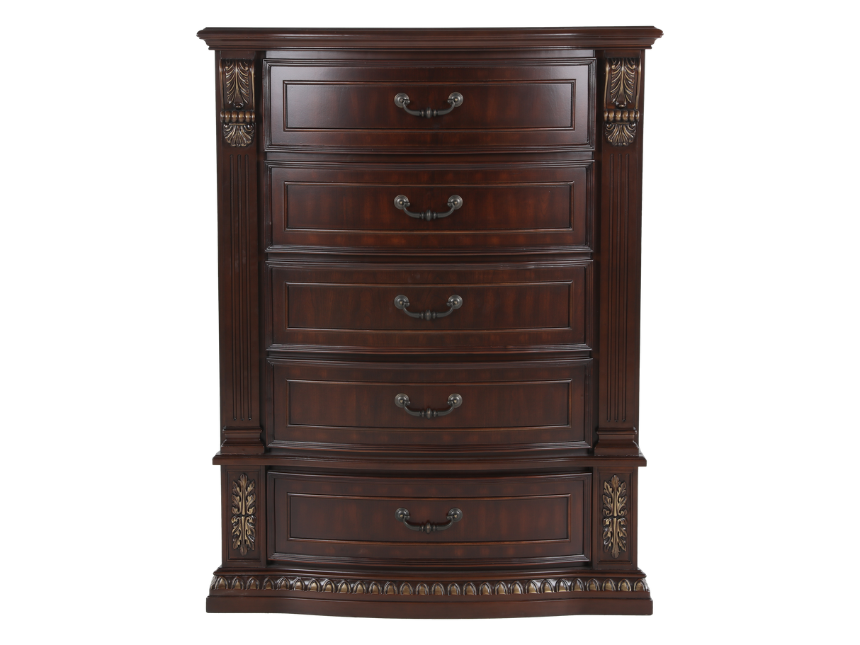 Grand-Cherry Chest by Mollai Collections | Bel Furniture