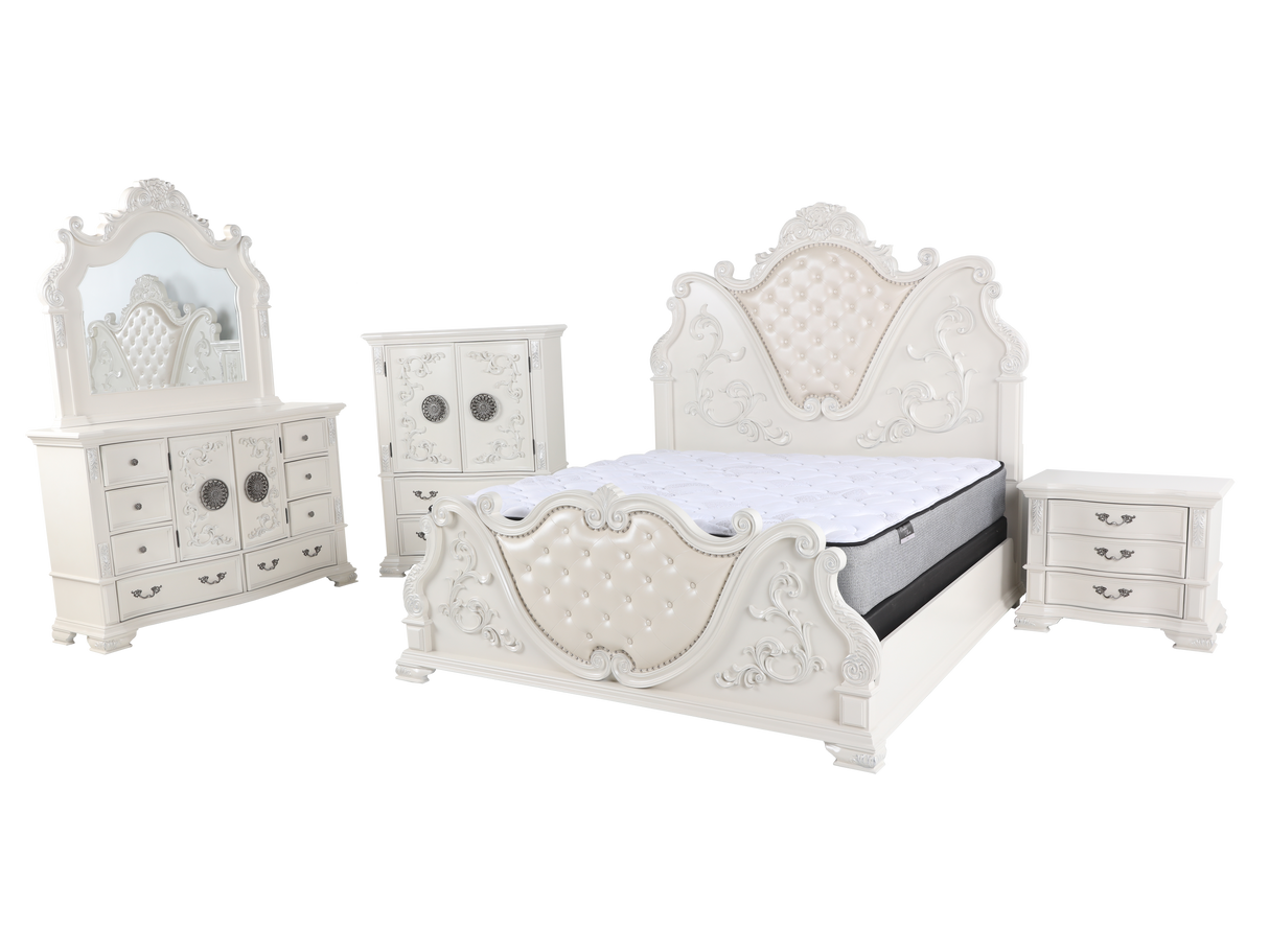 6 Piece Bedroom Set by Mollai Collections | Bel Furniture