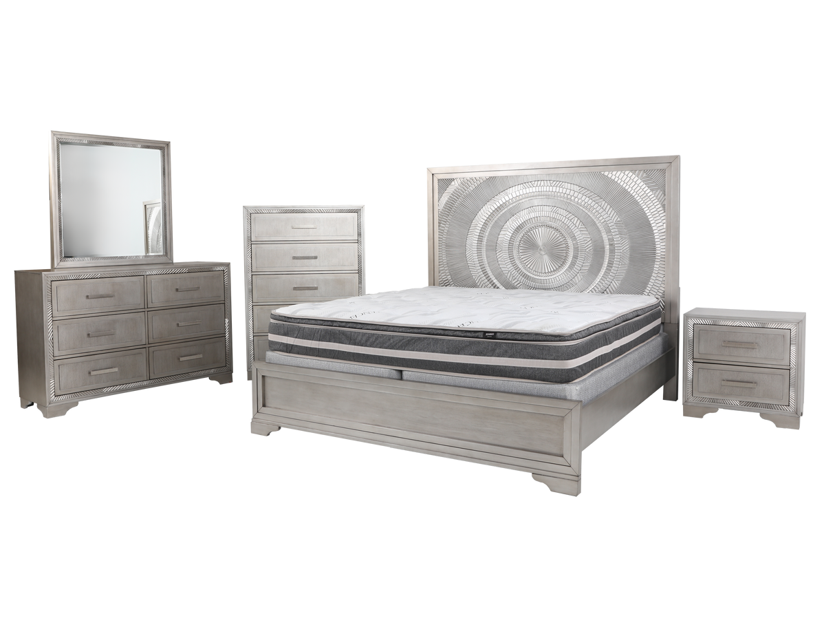 6 Piece Bedroom Set by Mollai Collections | Bel Furniture