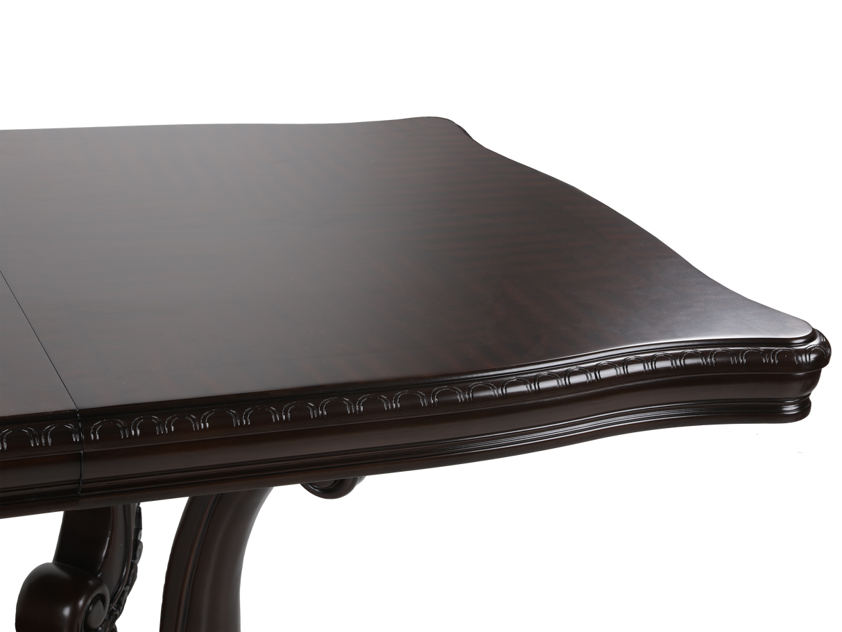 Grand-Cherry 9 Piece Dining Room Set by Mollai Collections | Bel Furniture