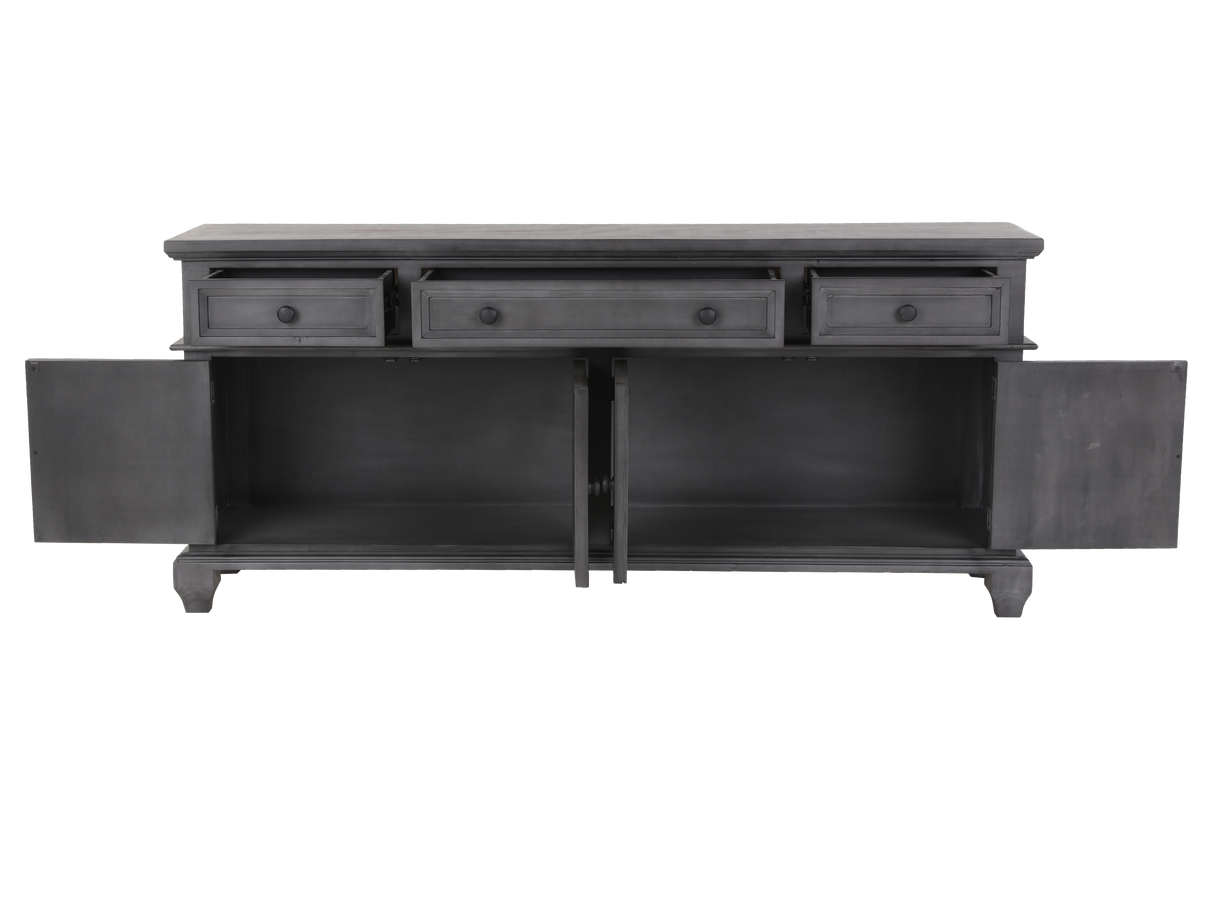 CHARLES-GREY BUFFET SERVER / ACCENT CABINET by Mollai Collections | Bel Furniture