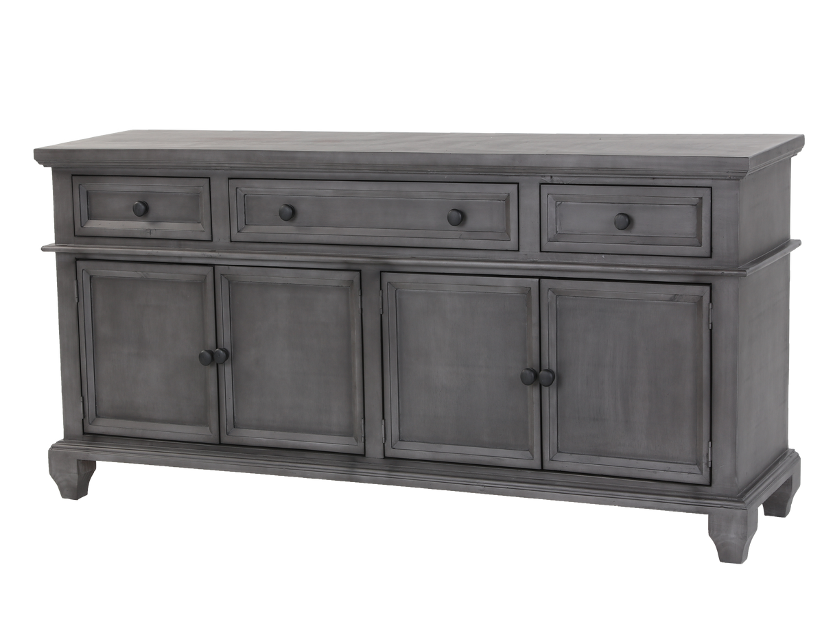 CHARLES-GREY BUFFET SERVER / ACCENT CABINET by Mollai Collections | Bel Furniture