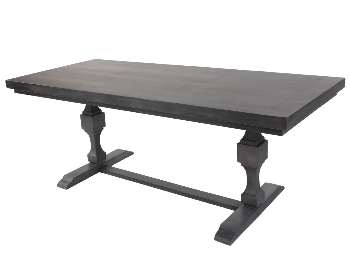 CHARLES-GREY 7 PIECE DINING ROOM SET by Mollai Collections | Bel Furniture