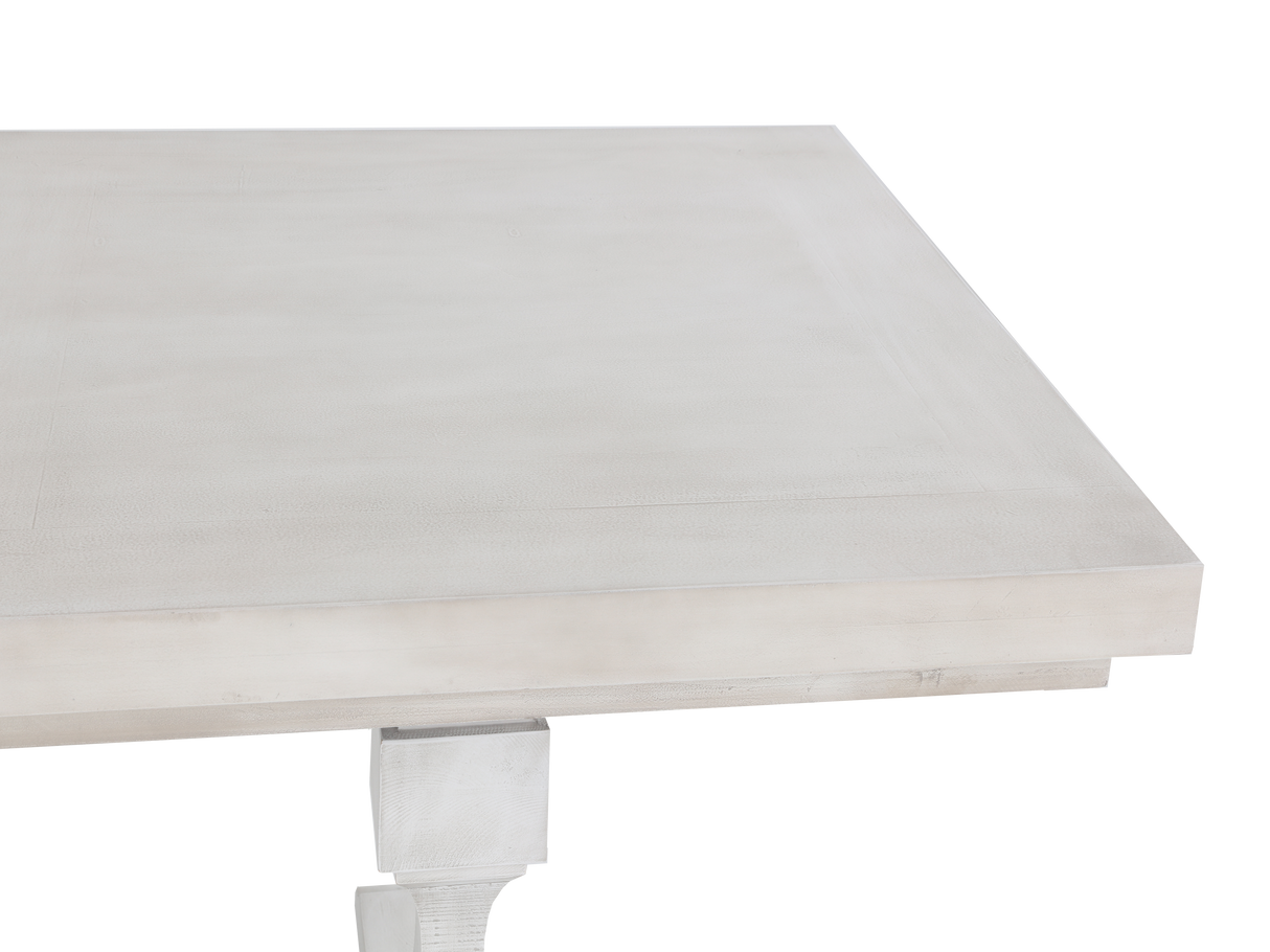 Charles-Nero White 7 PIECE DINING ROOM SET by Mollai Collections | Bel Furniture