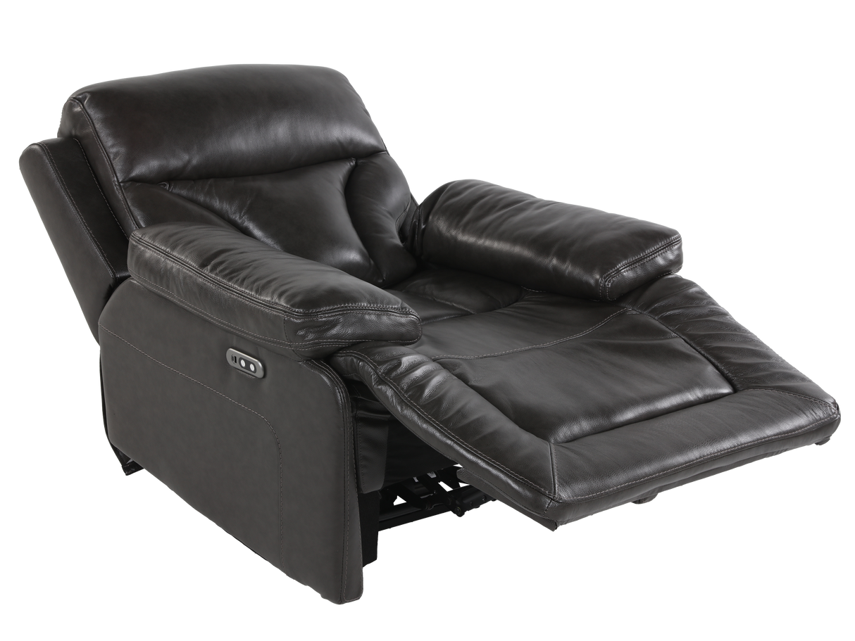 3 Piece Living Room Set: Power Reclining Sofa, Power Reclining Chair, Stationary Loveseat by Sara Collections | Bel Furniture