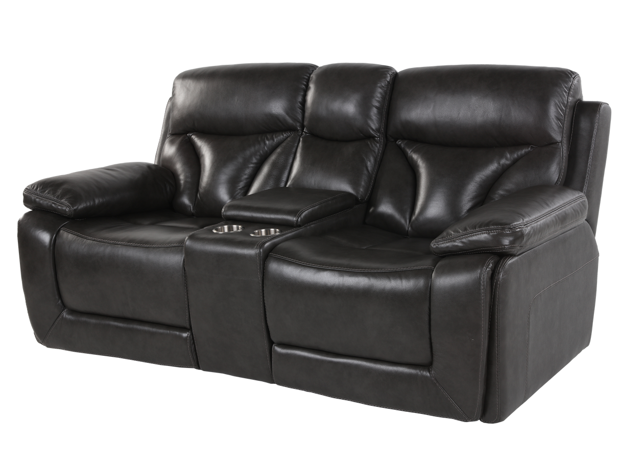 3 Piece Living Room Set: Power Reclining Sofa, Power Reclining Chair, Stationary Loveseat by Sara Collections | Bel Furniture