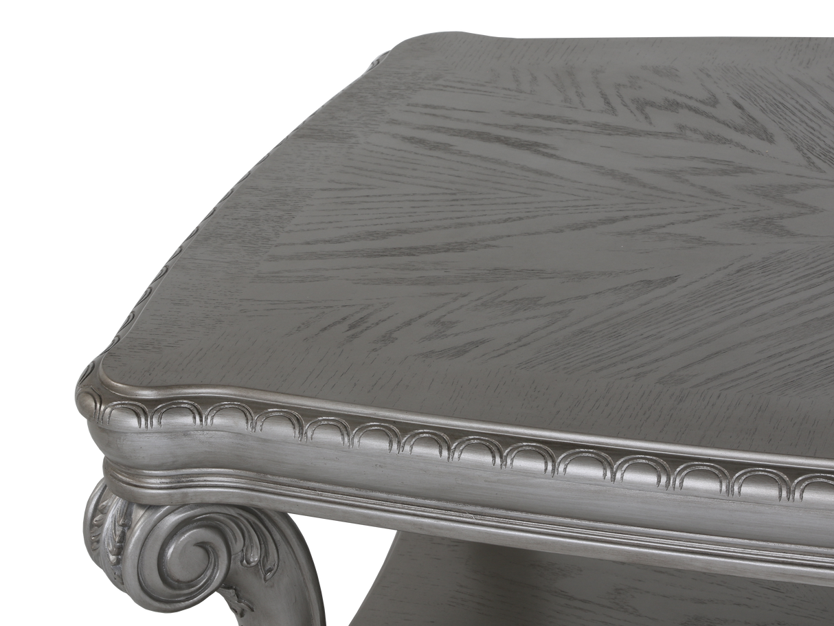 Grand-Platinum 3 Piece Coffee Table Set by Mollai Collections | Bel Furniture