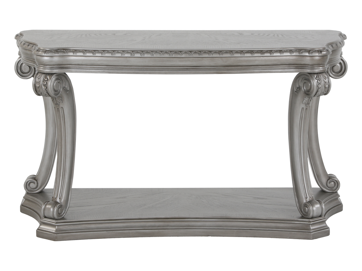 Grand-Platinum Sofa Table by Mollai Collections | Bel Furniture
