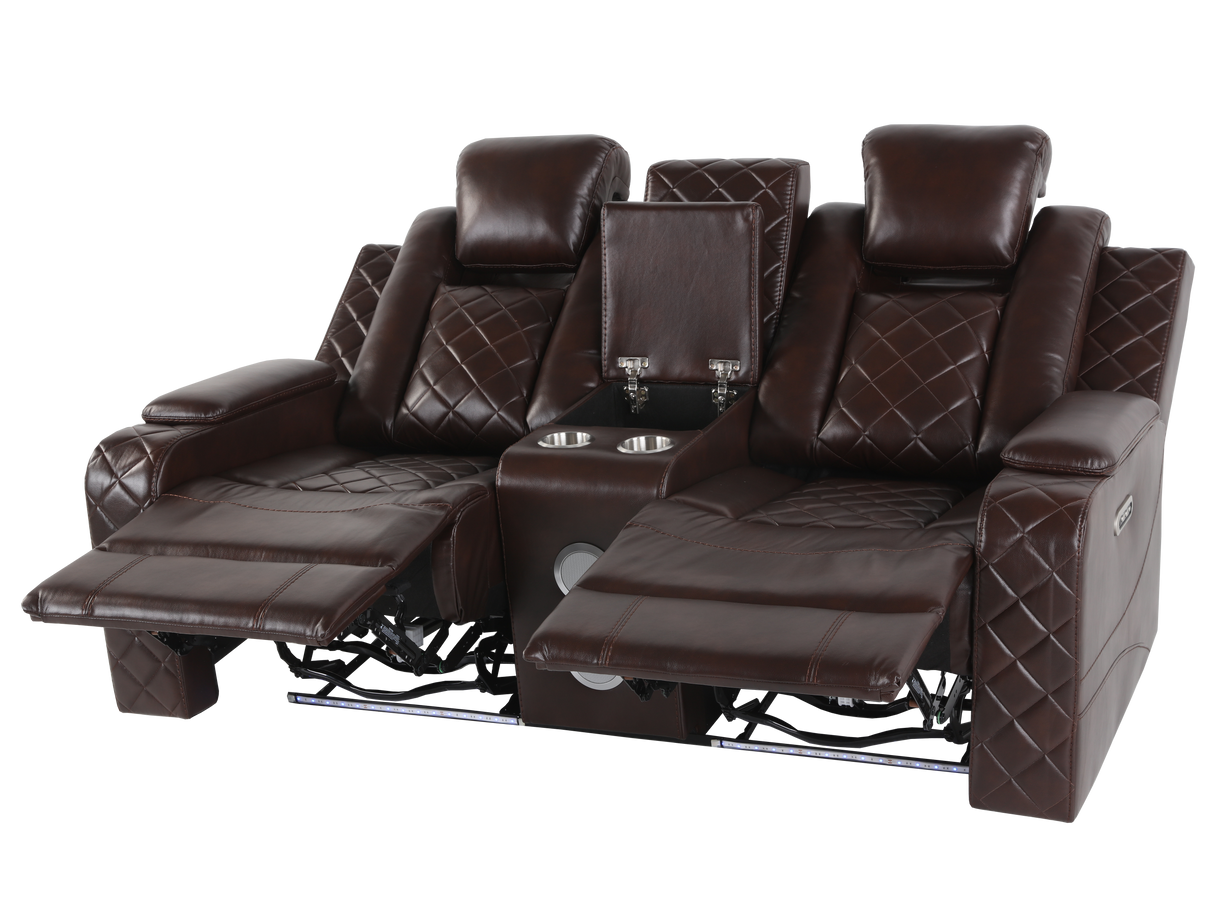 3 PIECE POWER RECLINING LIVING ROOM SET by Sara Collections | Bel Furniture