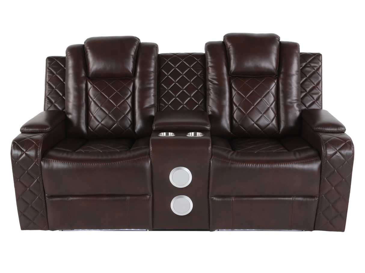 3 PIECE POWER RECLINING LIVING ROOM SET by Sara Collections | Bel Furniture