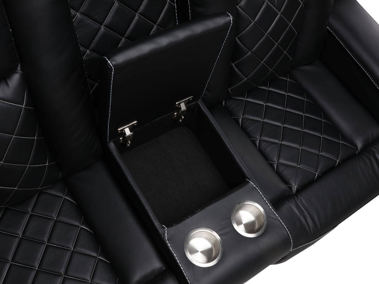 3 Piece Power Reclining Living Room Set by Sara Collections | Bel Furniture