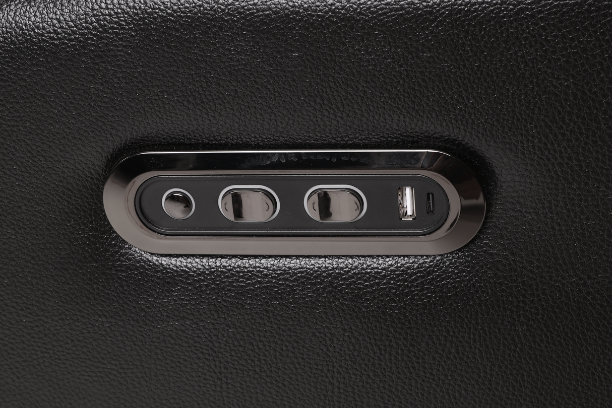 3 Piece Power Reclining Sectional - Top Grain Leather by Sara Collections | Bel Furniture