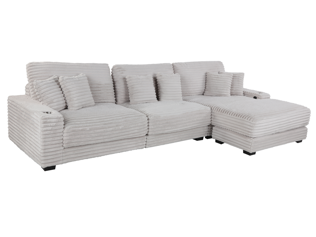 3 Piece Sectional by Sara Collections | Bel Furniture