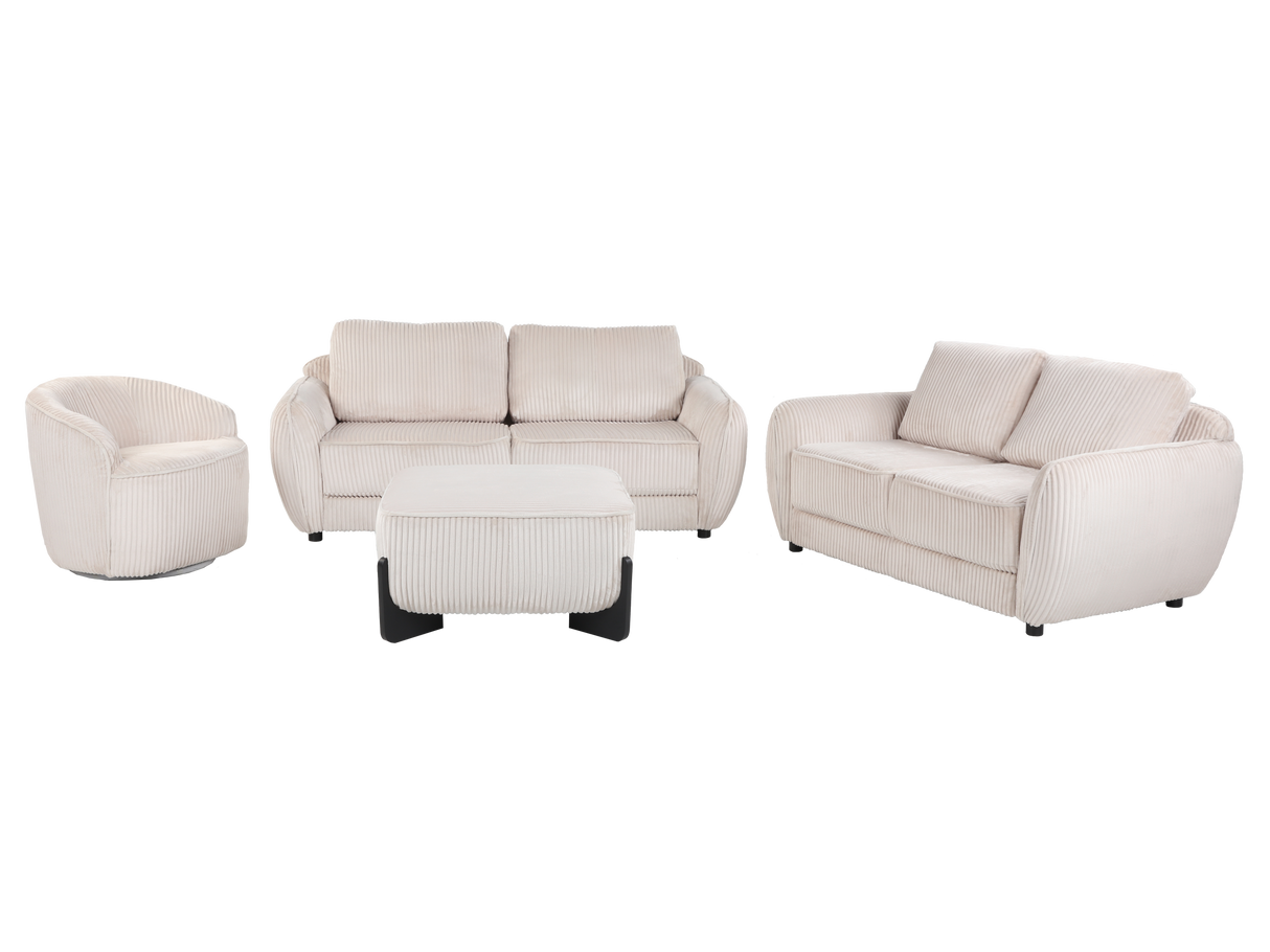 4 Piece Living Room Set by Sara Collections | Bel Furniture