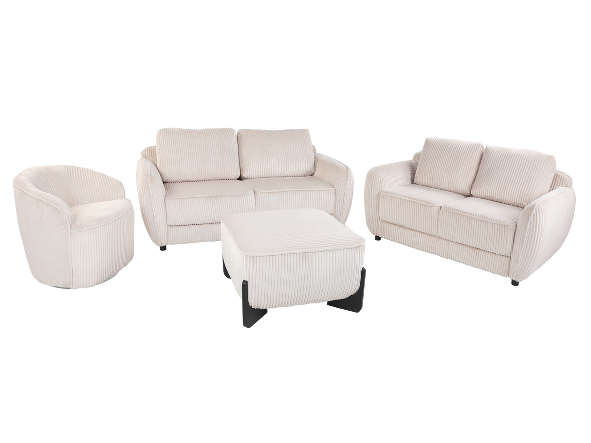 4 Piece Living Room Set by Sara Collections | Bel Furniture