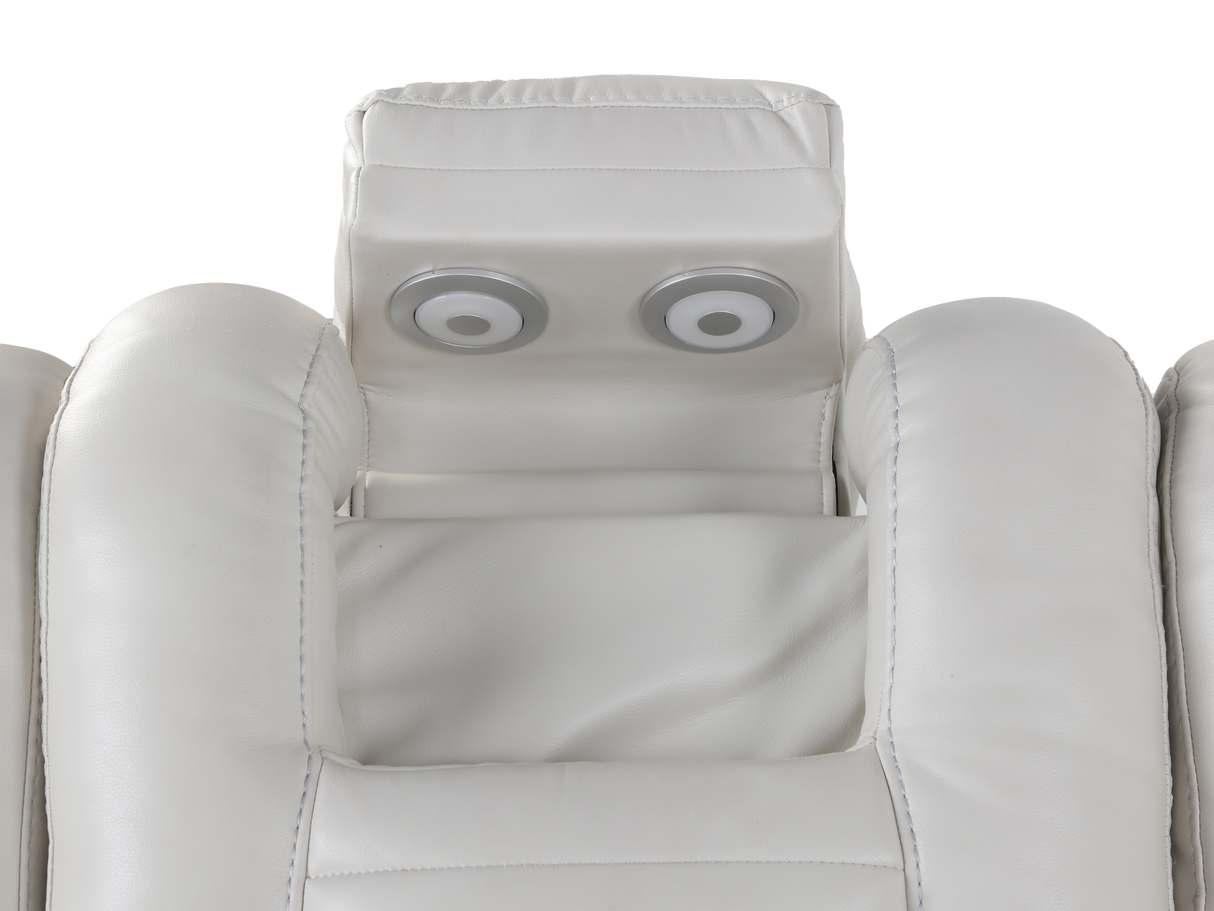 3 Piece Power Reclining Sectional by Sara Collections | Bel Furniture