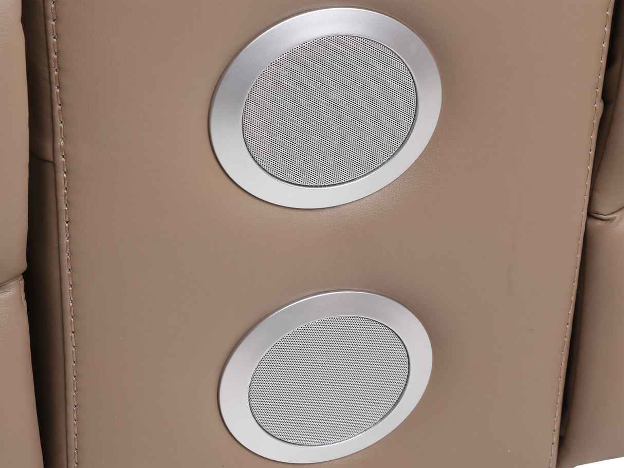 3 Piece Power Reclining Sectional by Sara Collections | Bel Furniture