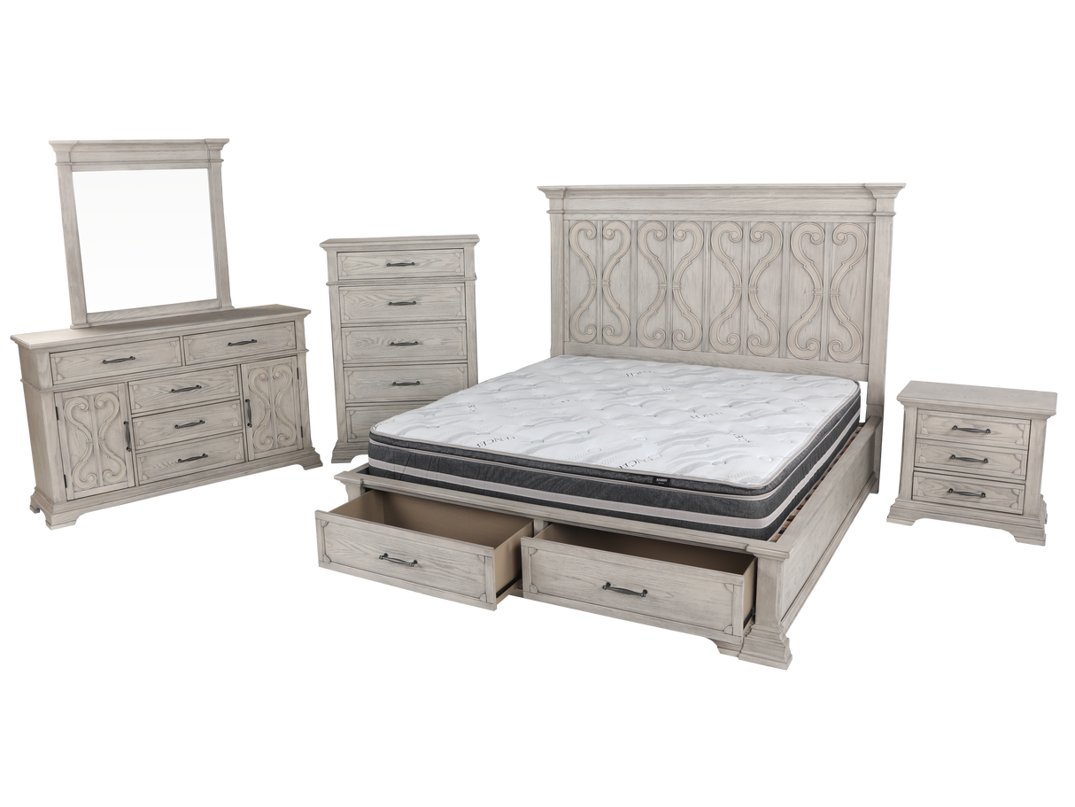 Artesian 6 Piece Bedroom Set by Mollai Collections | Bel Furniture