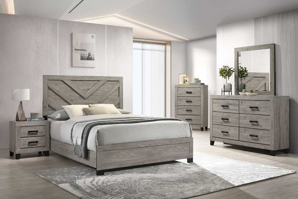 6 Piece Bedroom Set by Mollai Collections | Bel Furniture