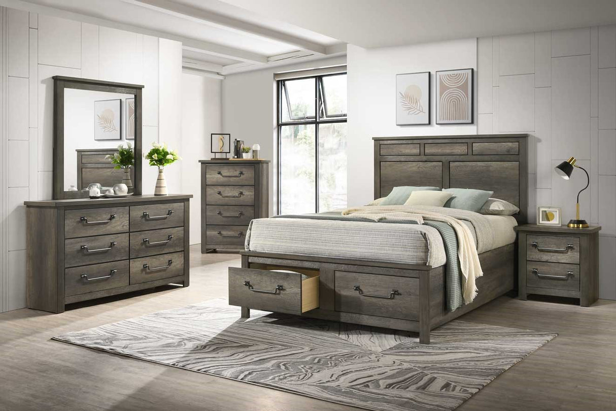 6 Piece Bedroom Set by Mollai Collections | Bel Furniture