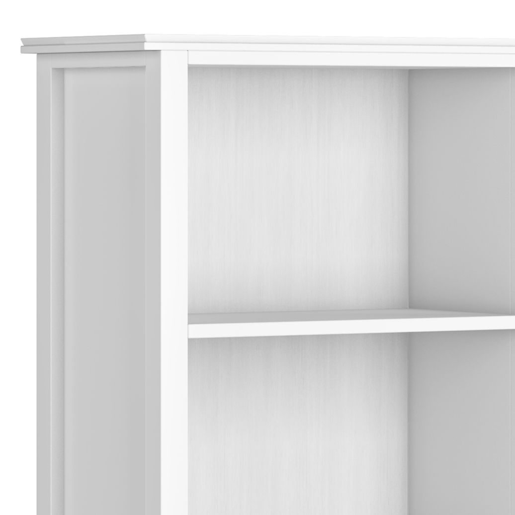 Artisan - 5 Shelf Bookcase, Handcrafted by Simpli-Home | Bel Furniture