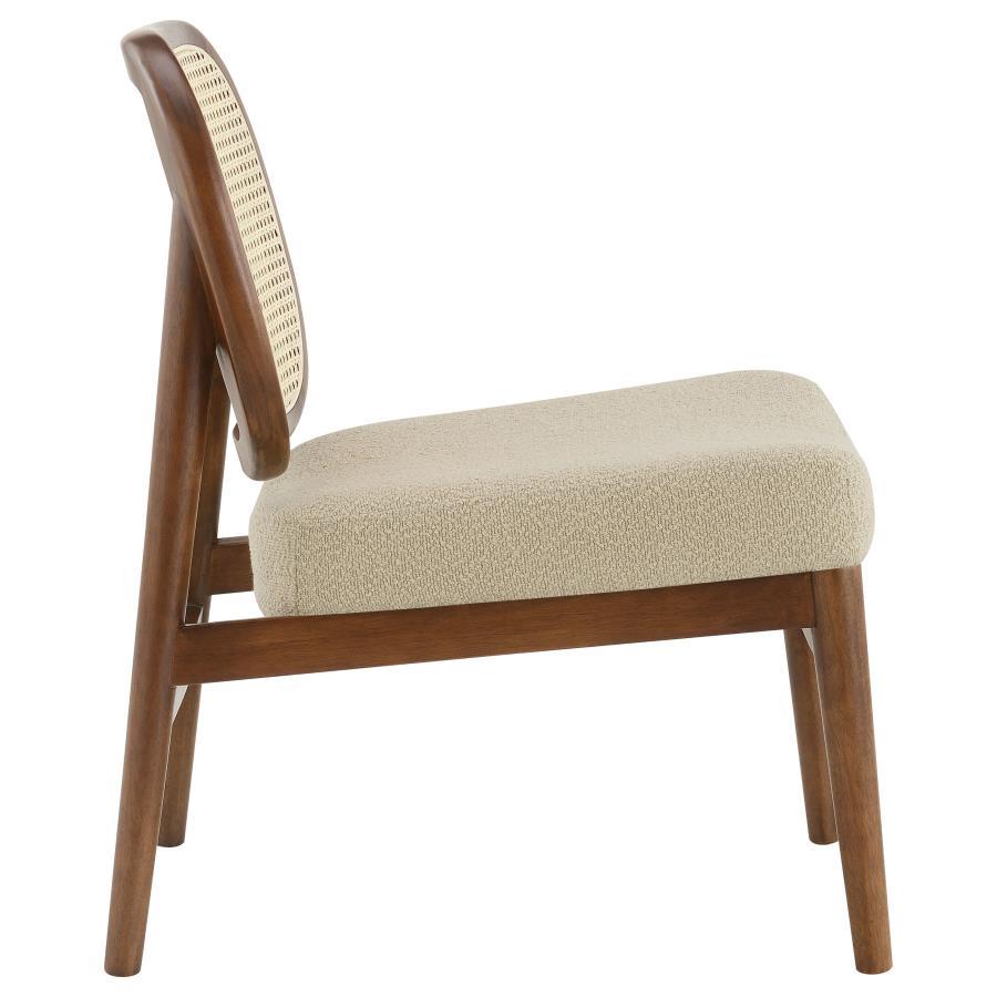 Rayo - Rattan Cane Back Accent Chair With Padded Seat by Coaster Fine Furniture | Bel Furniture