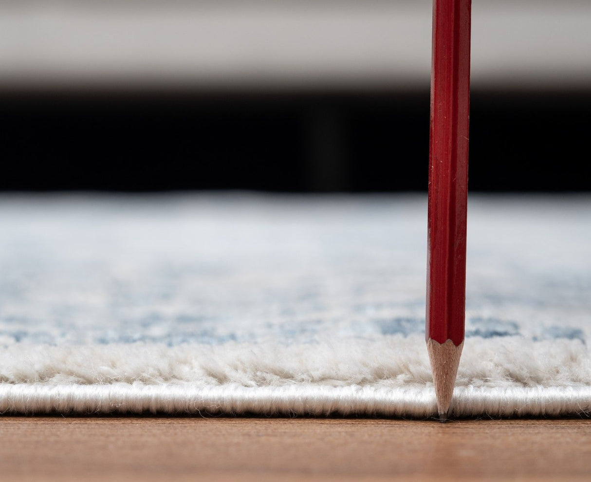 Noble - 5'3" X 7'3" Area Rug - Ivory, Polyester by Icona Home Decor | Bel Furniture