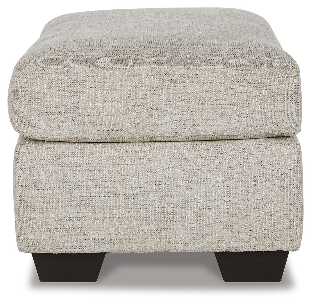 Vayda - Pebble - Ottoman by Signature Design by Ashley® | Bel Furniture