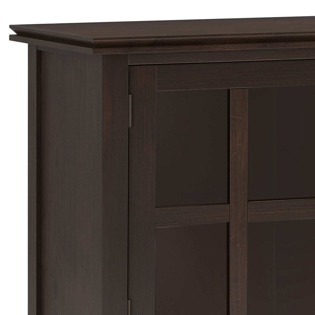 Artisan - Large Sideboard Buffet - Dark Chestnut Brown by Simpli-Home | Bel Furniture