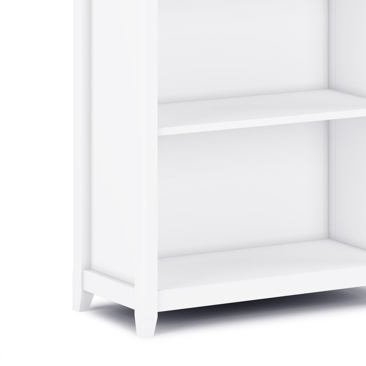 Amherst - 5 Shelf Bookcase, Handcrafted by Simpli-Home | Bel Furniture