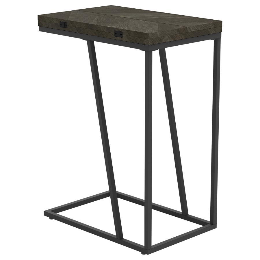 Carly - Expandable Engineered Wood C-Shaped Side Table by CoasterEveryday | Bel Furniture
