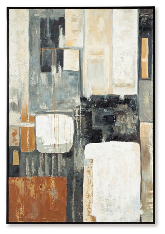 Howford - Brown / Black / Gray - Wall Art by Signature Design by Ashley® | Bel Furniture