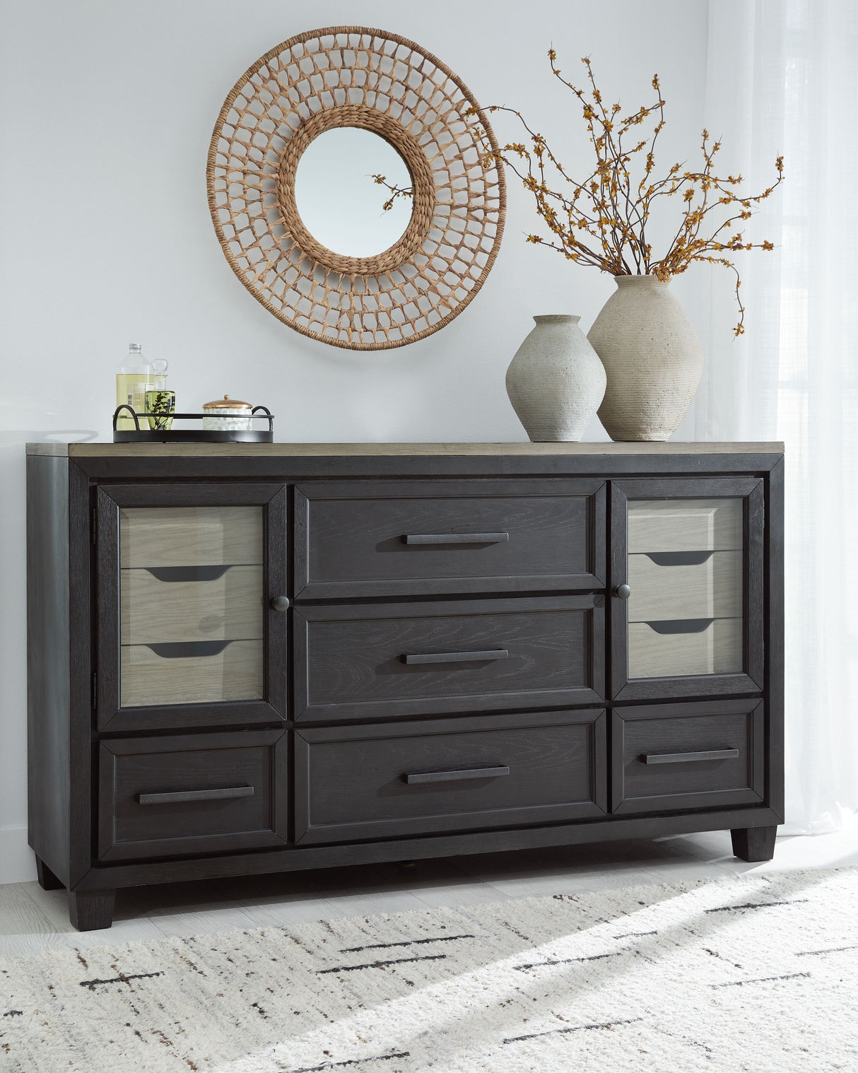Foyland - Dresser, Mirror by Signature Design by Ashley® | Bel Furniture