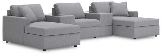 Modmax - U-Shaped Sectional - Granite