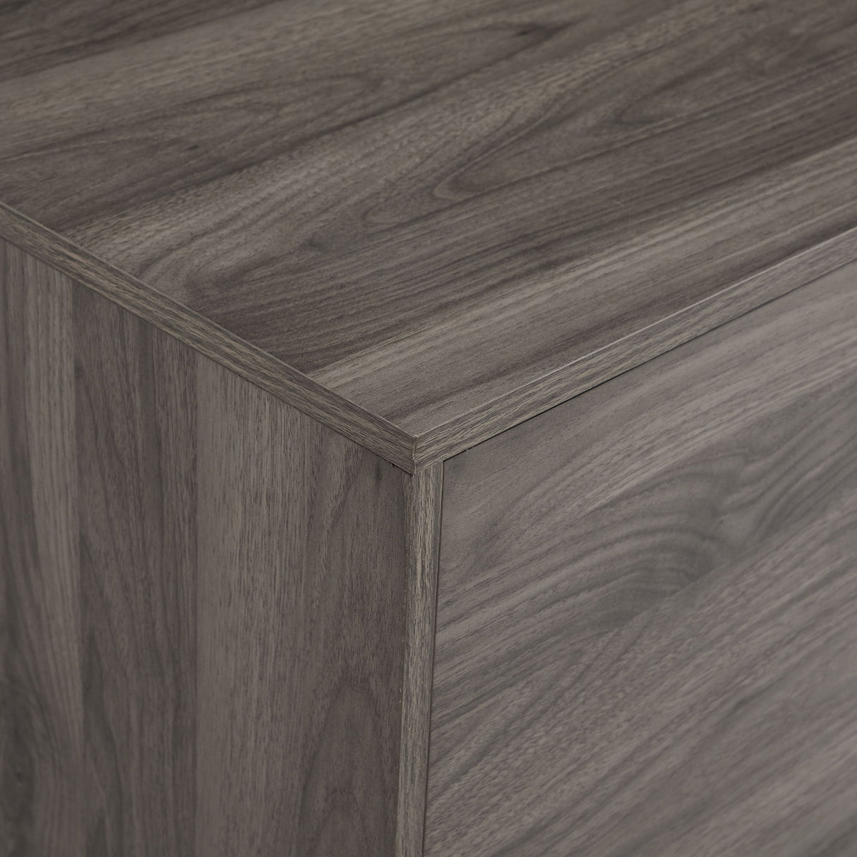 Mid-Century Modern 2 Door TV Stand With Glass Shelf by Walker Edison | Bel Furniture