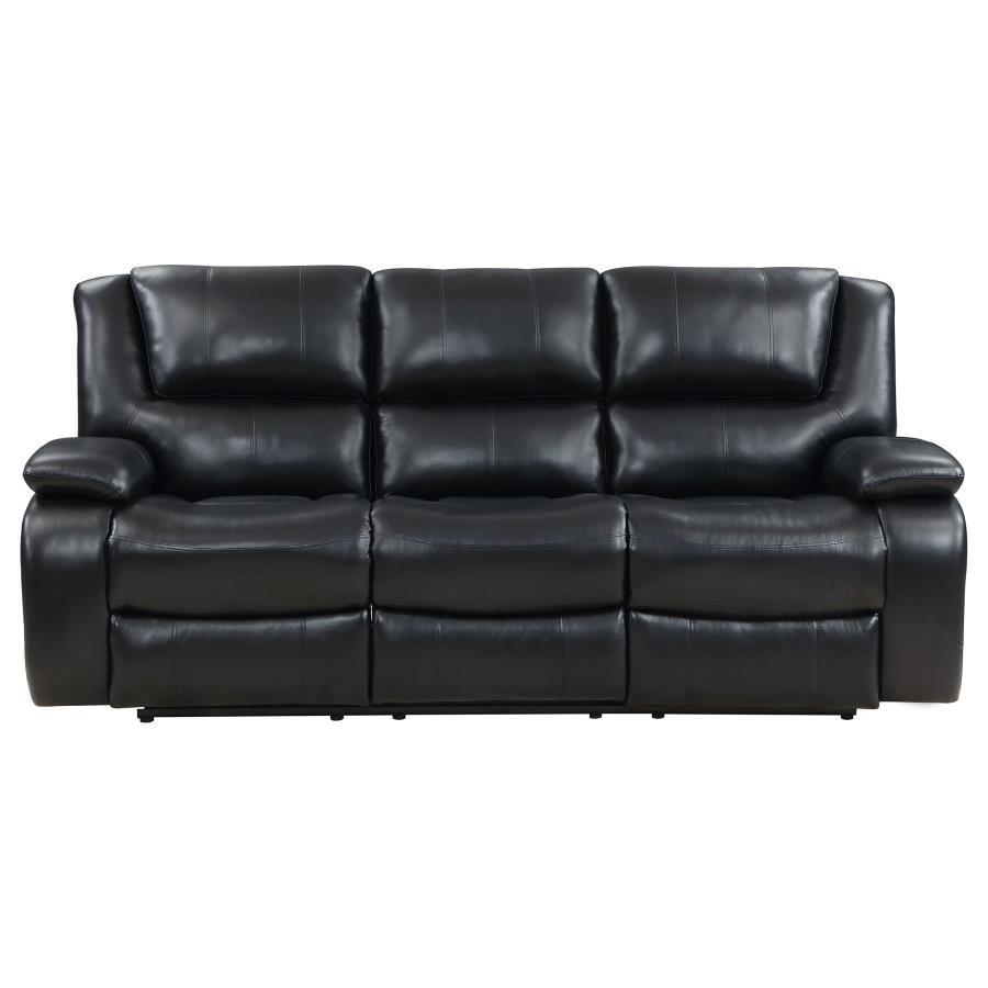 Camila - Upholstered Motion Reclining Sofa by Coaster Fine Furniture | Bel Furniture